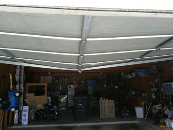 Garage door down